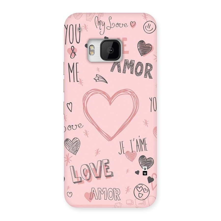 Love Amor Back Case for One M9