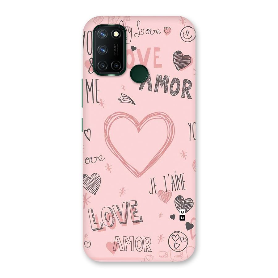 Love Amor Back Case for Realme 7i