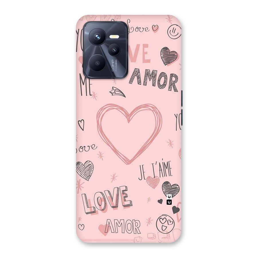 Love Amor Back Case for Realme C35