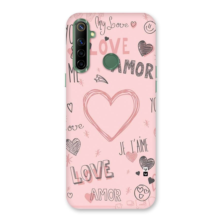 Love Amor Back Case for Realme Narzo 10