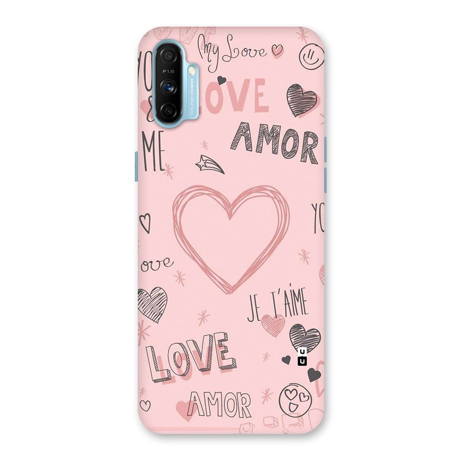 Love Amor Back Case for Realme Narzo 20A