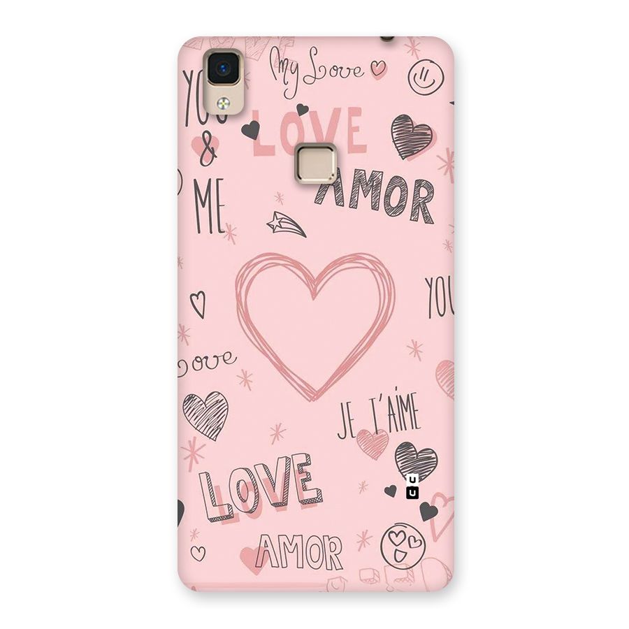 Love Amor Back Case for V3 Max