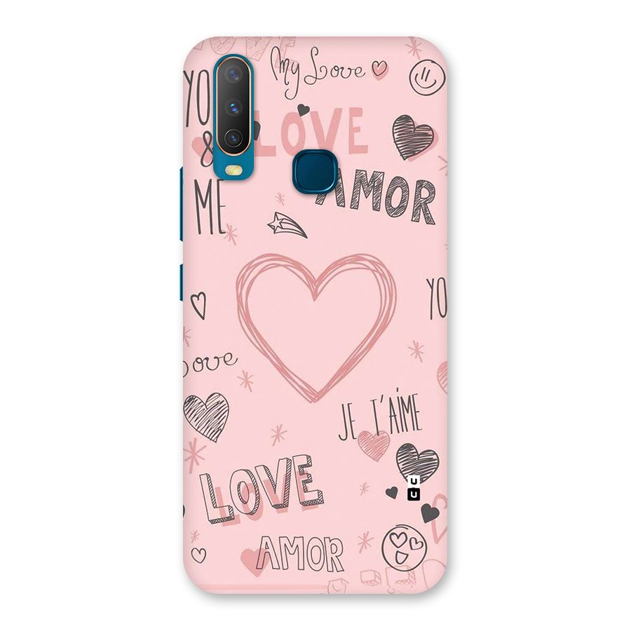 Love Amor Back Case for Vivo Y11