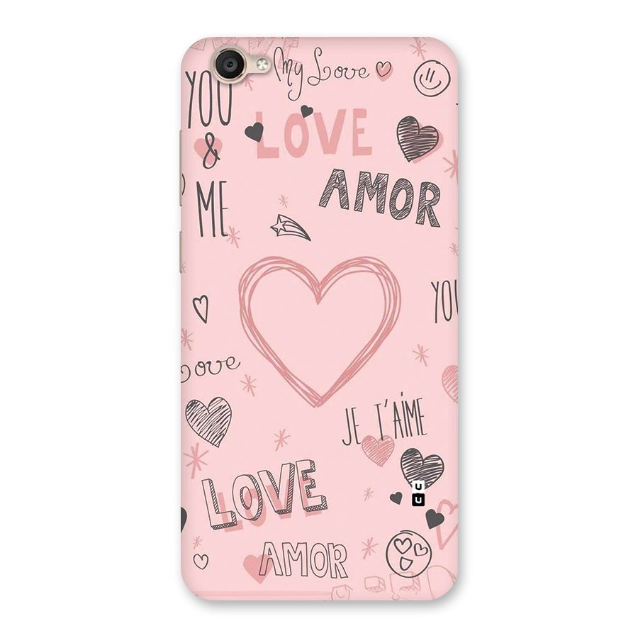 Love Amor Back Case for Vivo Y55s