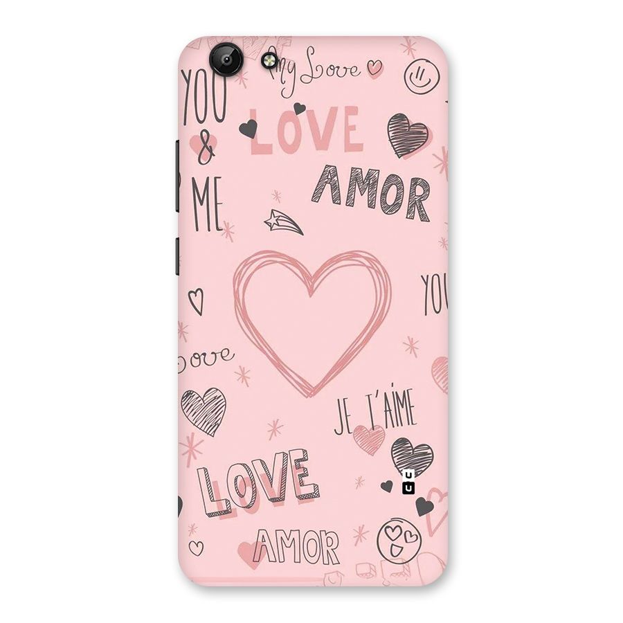 Love Amor Back Case for Vivo Y69