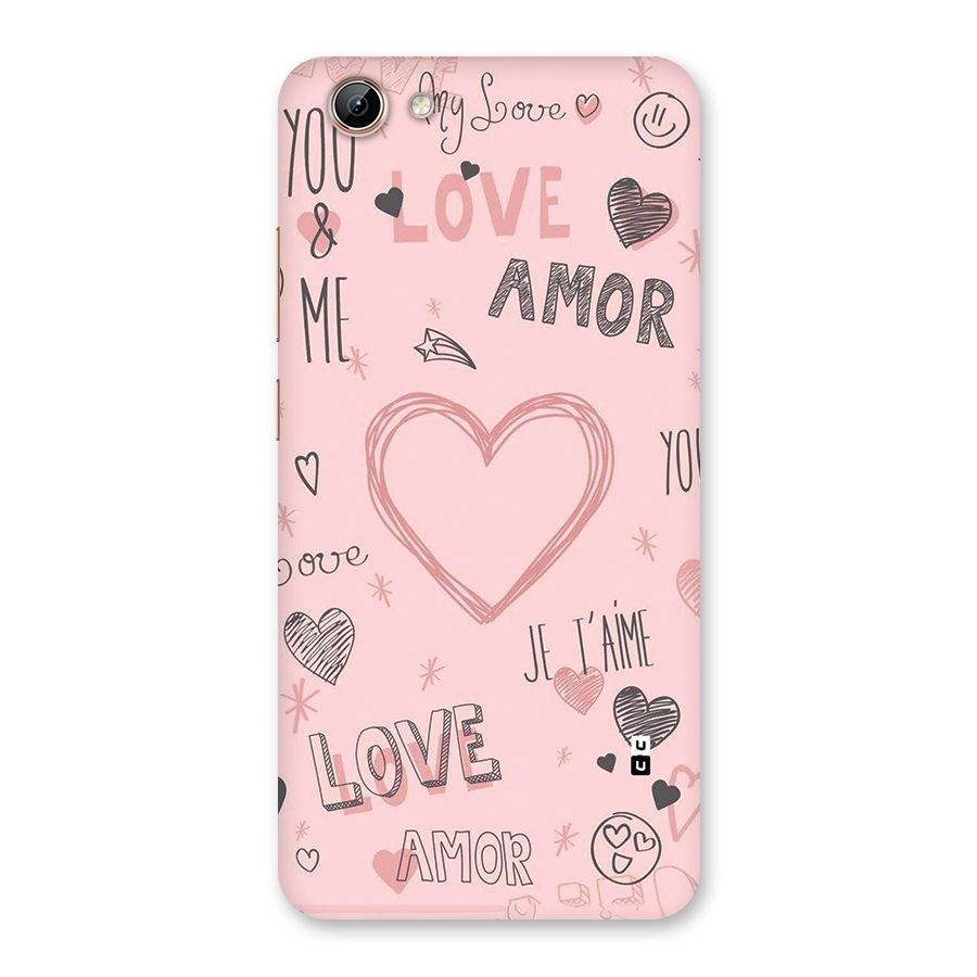 Love Amor Back Case for Vivo Y71