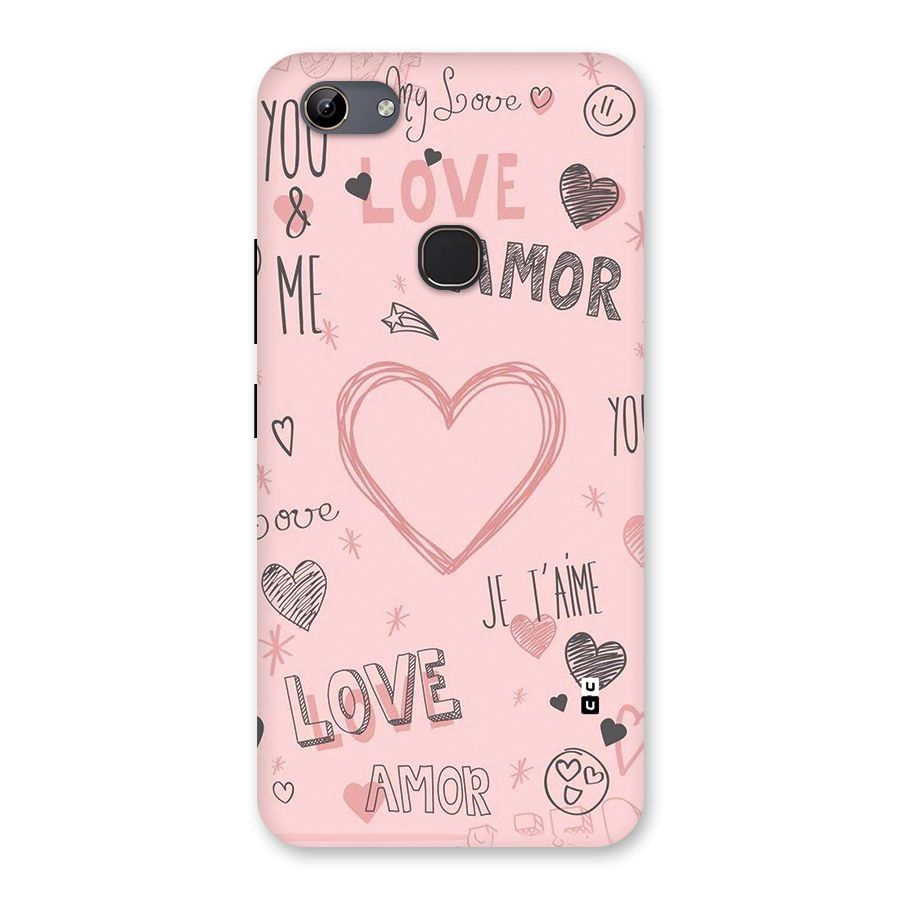 Love Amor Back Case for Vivo Y81