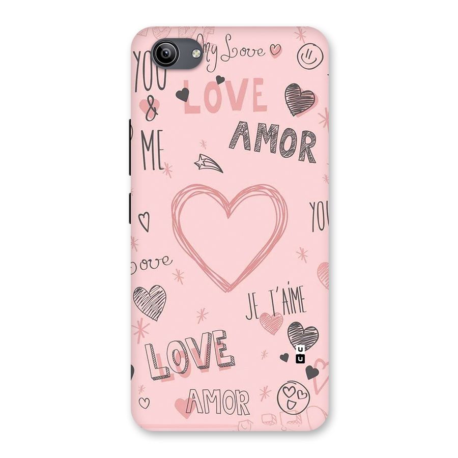 Love Amor Back Case for Vivo Y81i