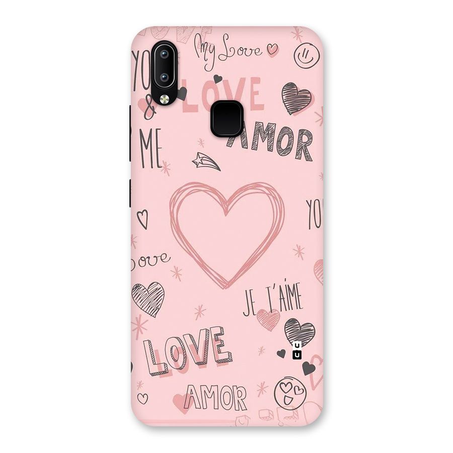 Love Amor Back Case for Vivo Y93