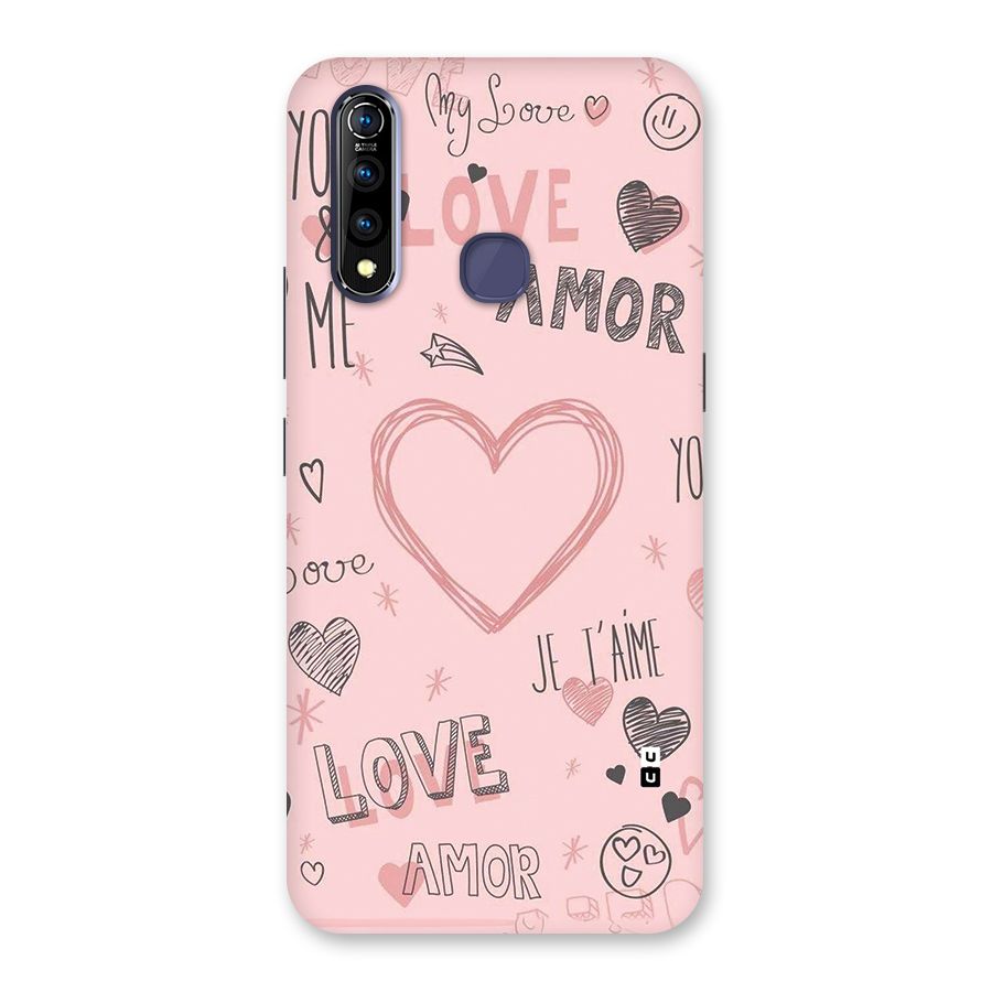Love Amor Back Case for Vivo Z1 Pro