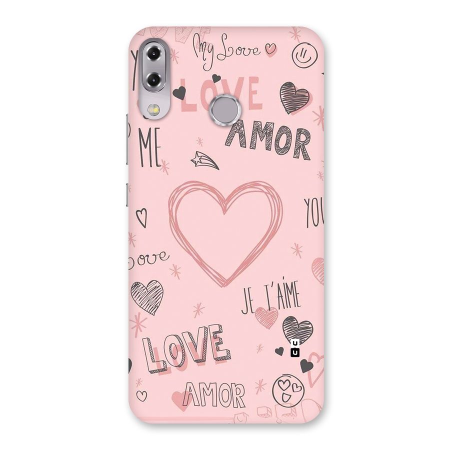 Love Amor Back Case for Zenfone 5Z