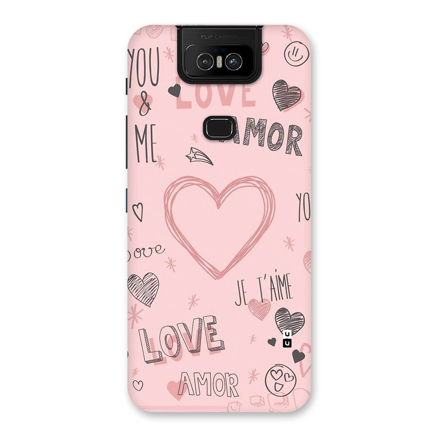 Love Amor Back Case for Zenfone 6z