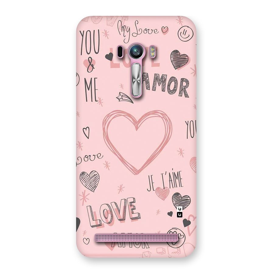 Love Amor Back Case for Zenfone Selfie
