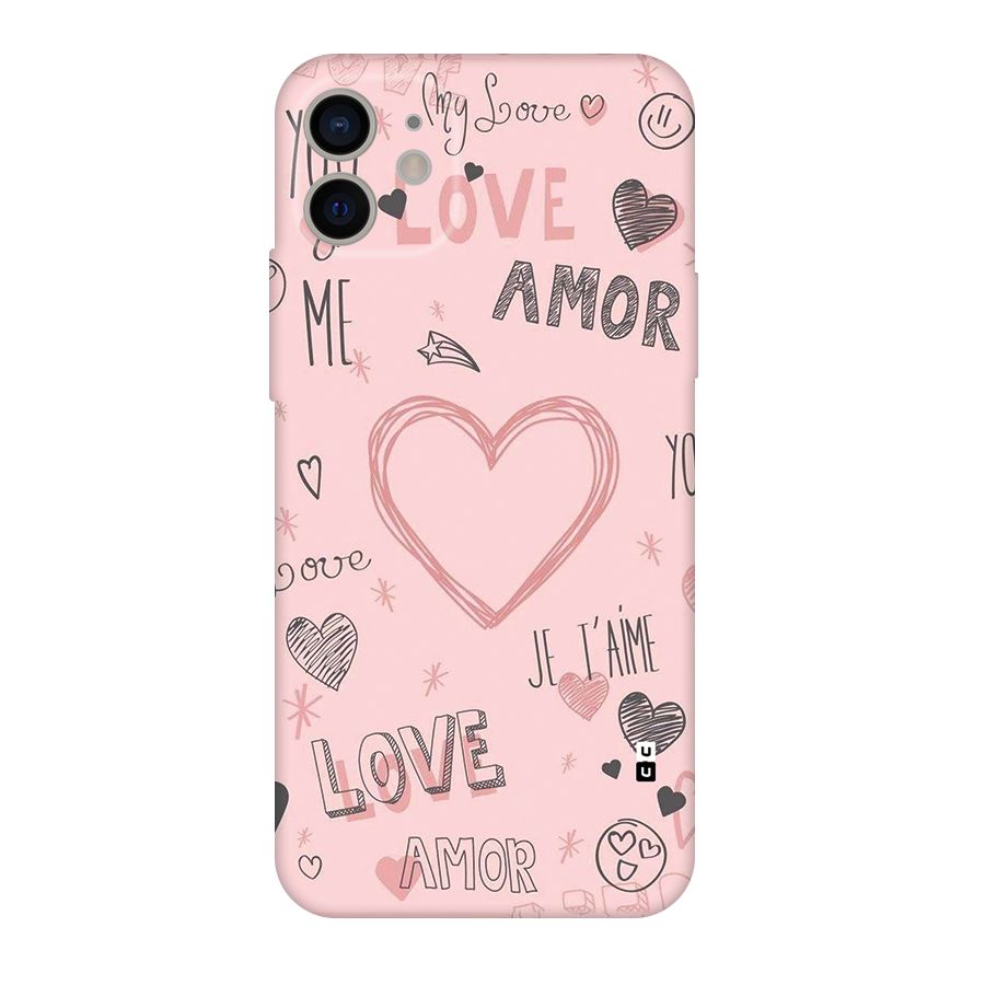 Love Amor Back Case for iPhone 11