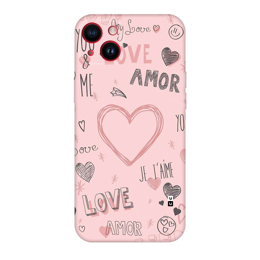 Love Amor Back Case for iPhone 14 Plus