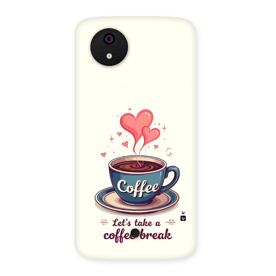 Love Coffee Break Back Case for Canvas A1  AQ4501