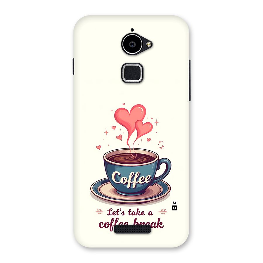Love Coffee Break Back Case for Coolpad Note 3 Lite