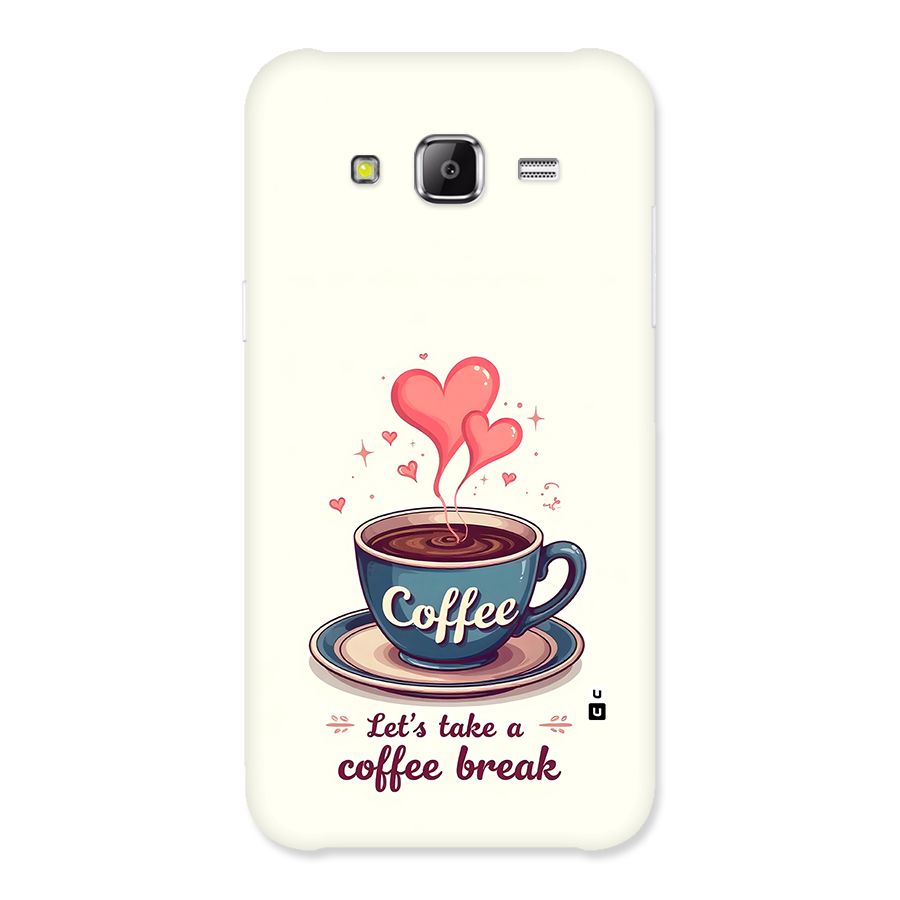 Love Coffee Break Back Case for Galaxy J2 Prime