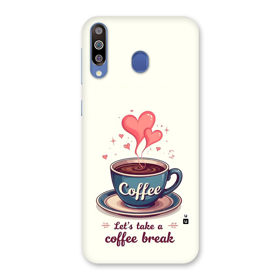 Love Coffee Break Back Case for Galaxy M30