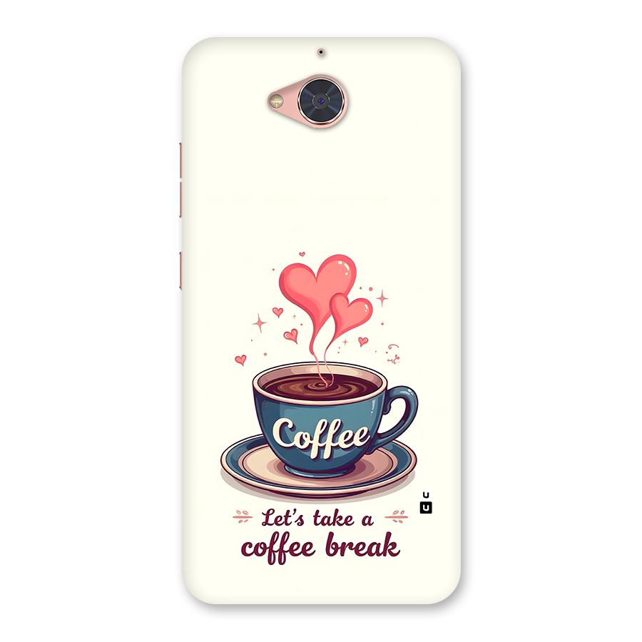 Love Coffee Break Back Case for Gionee S6 Pro