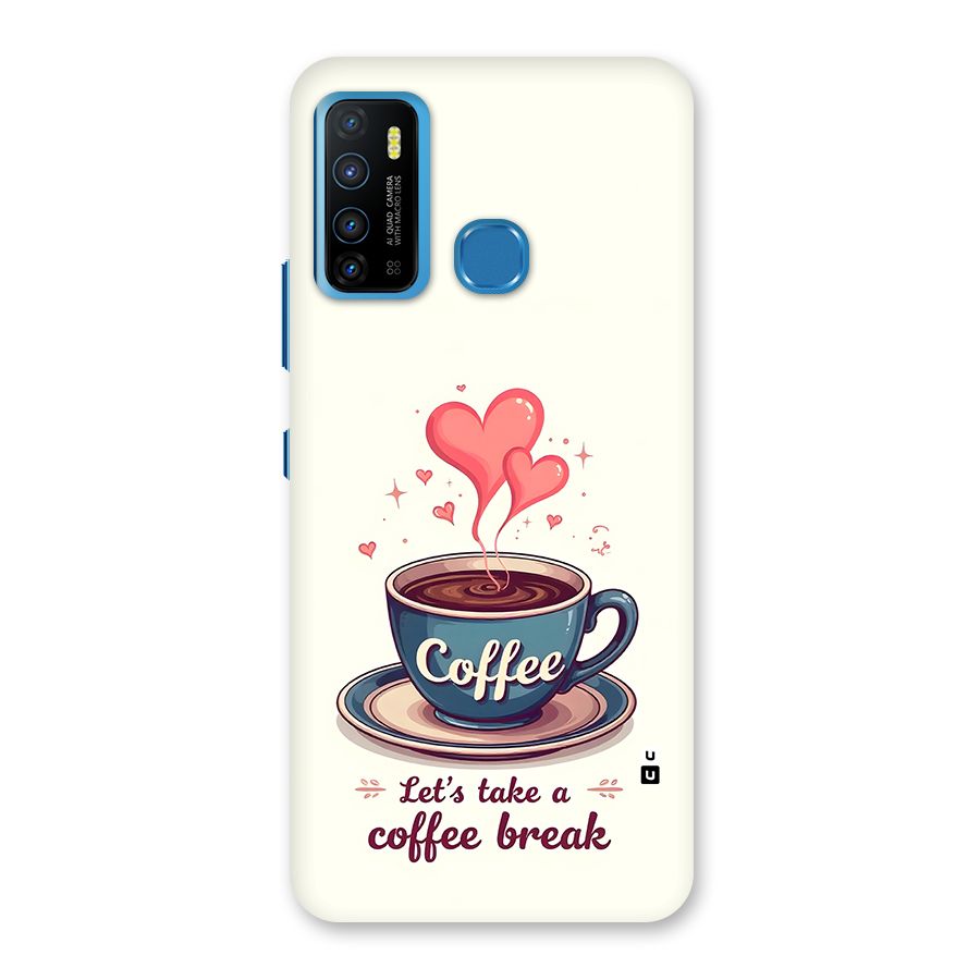 Love Coffee Break Back Case for Infinix Hot 9