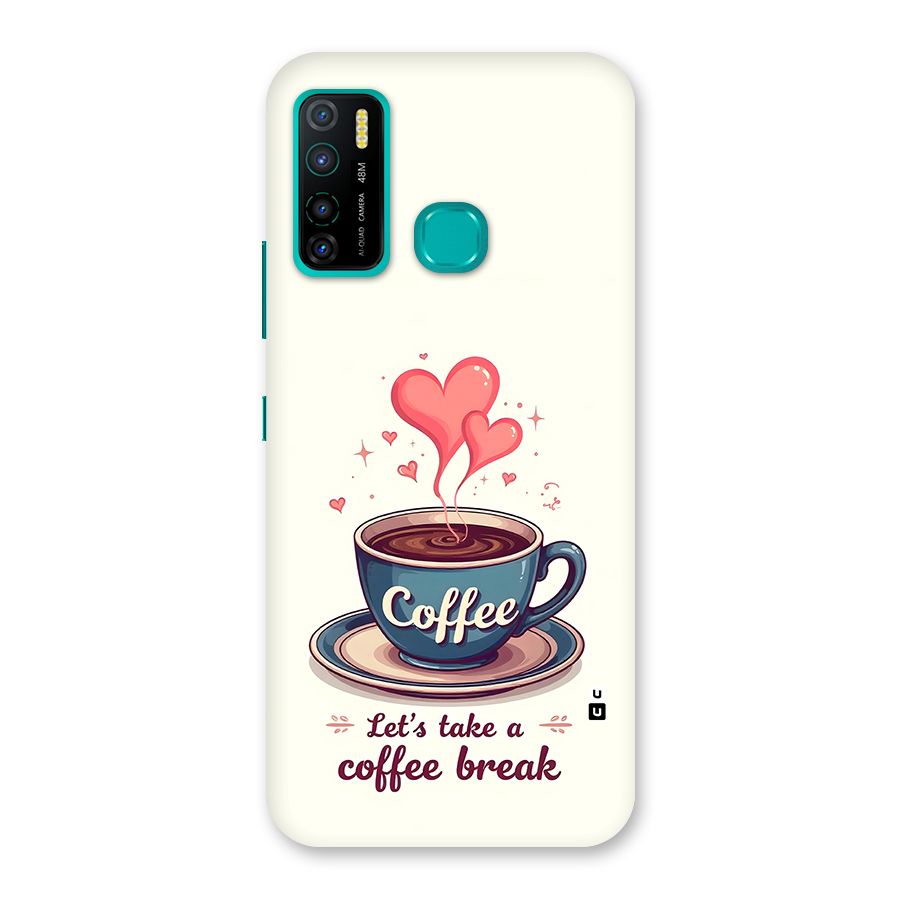 Love Coffee Break Back Case for Infinix Hot 9 Pro