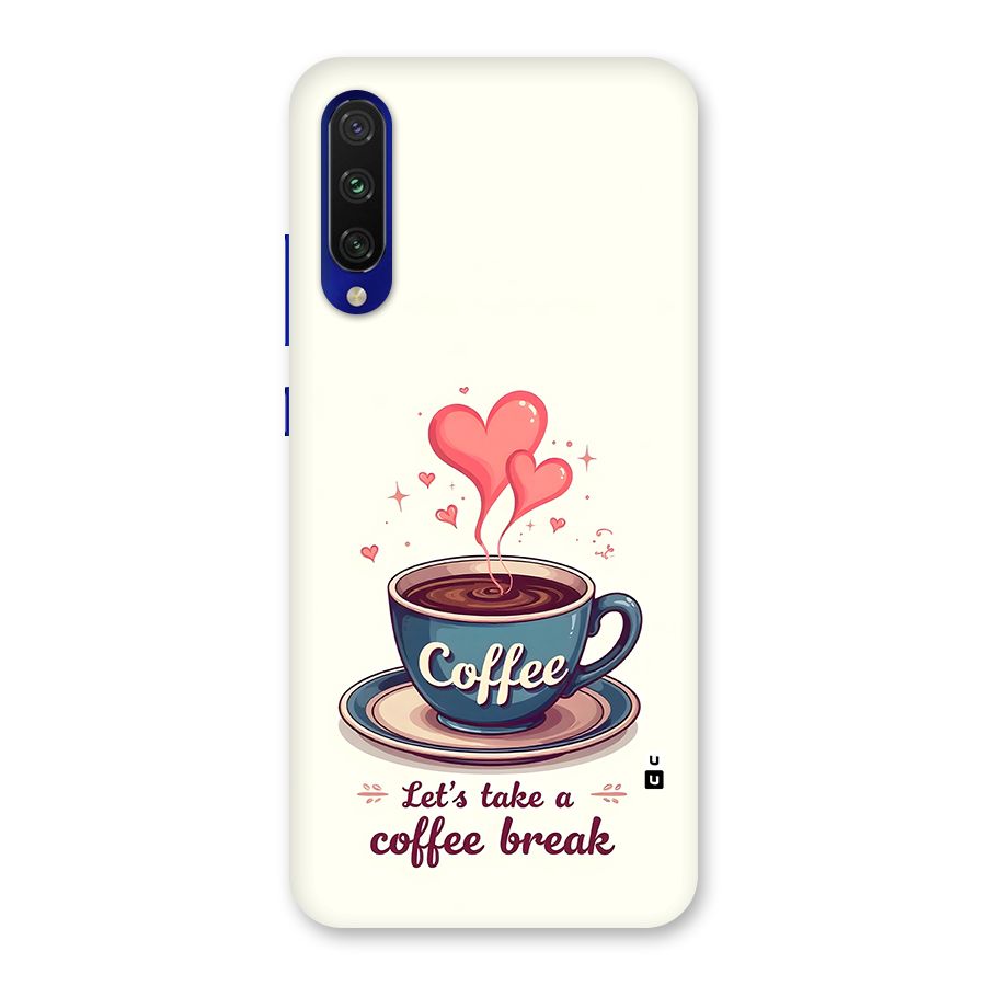 Love Coffee Break Back Case for Mi A3