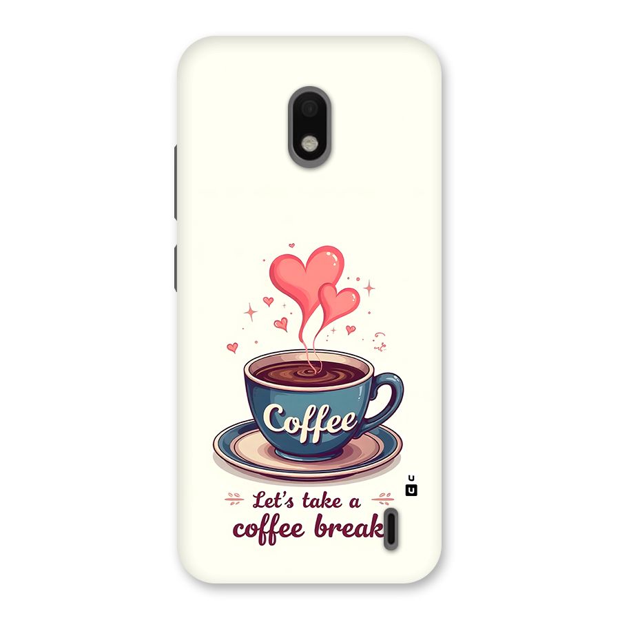 Love Coffee Break Back Case for Nokia 2.2