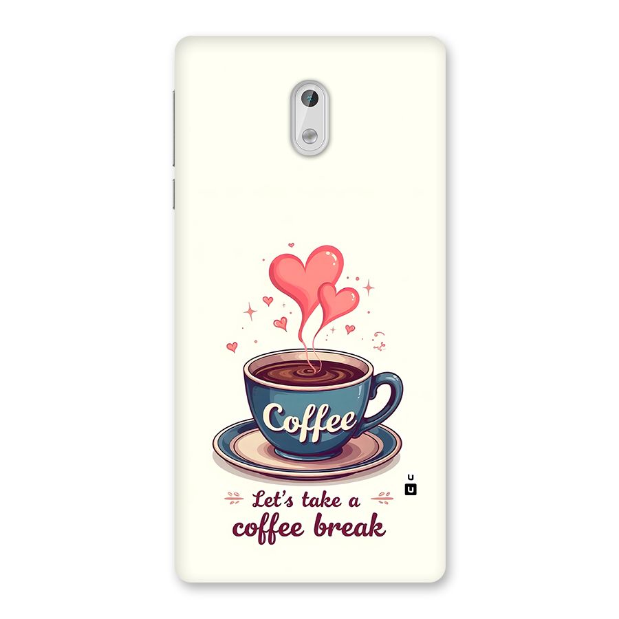 Love Coffee Break Back Case for Nokia 3