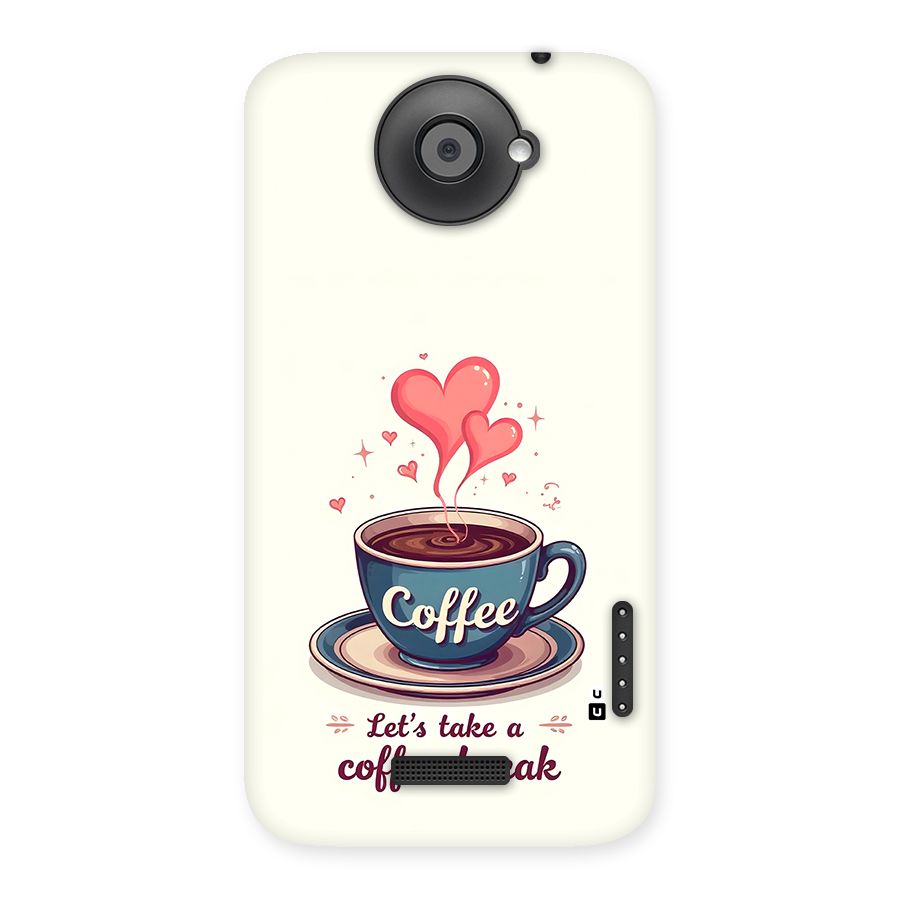 Love Coffee Break Back Case for One X
