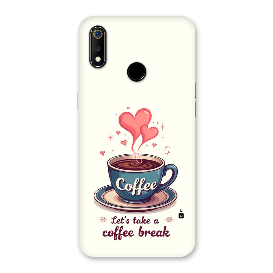 Love Coffee Break Back Case for Realme 3