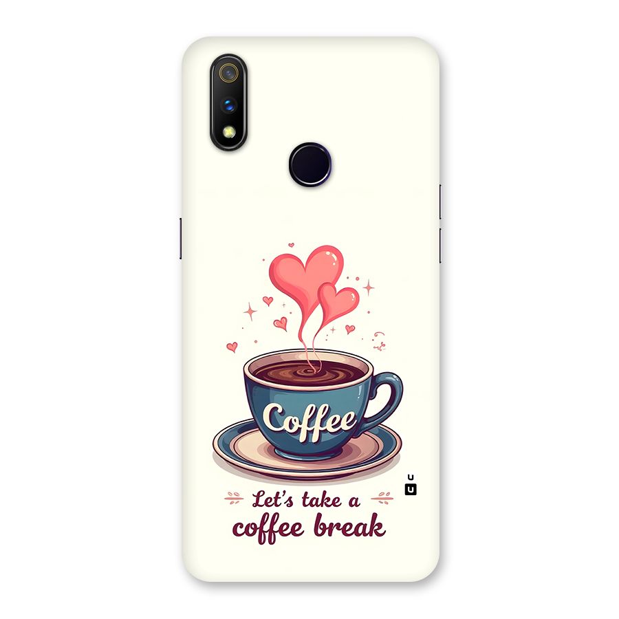 Love Coffee Break Back Case for Realme 3 Pro