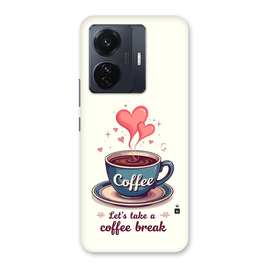 Love Coffee Break Back Case for Vivo T1 Pro