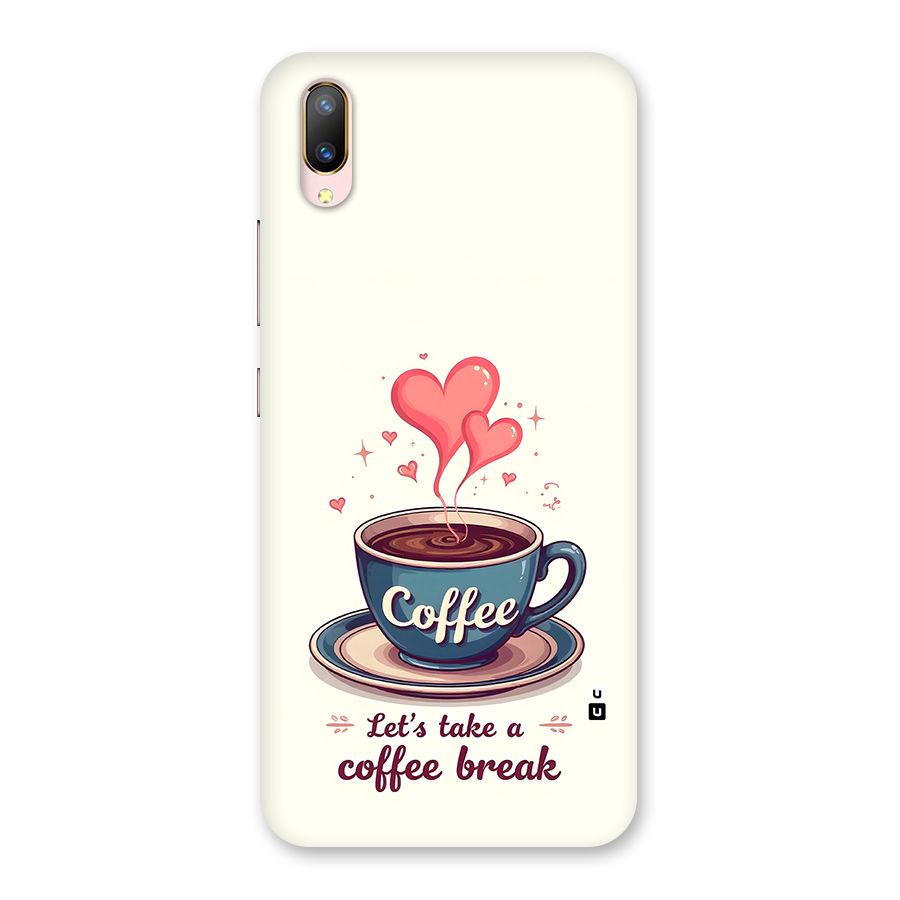 Love Coffee Break Back Case for Vivo V11 Pro