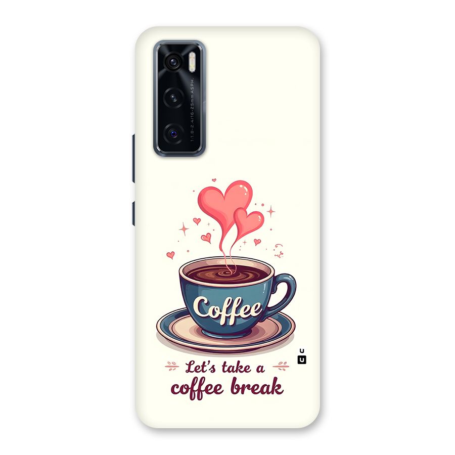 Love Coffee Break Back Case for Vivo V20 SE