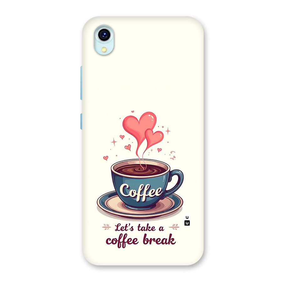 Love Coffee Break Back Case for Vivo Y1s