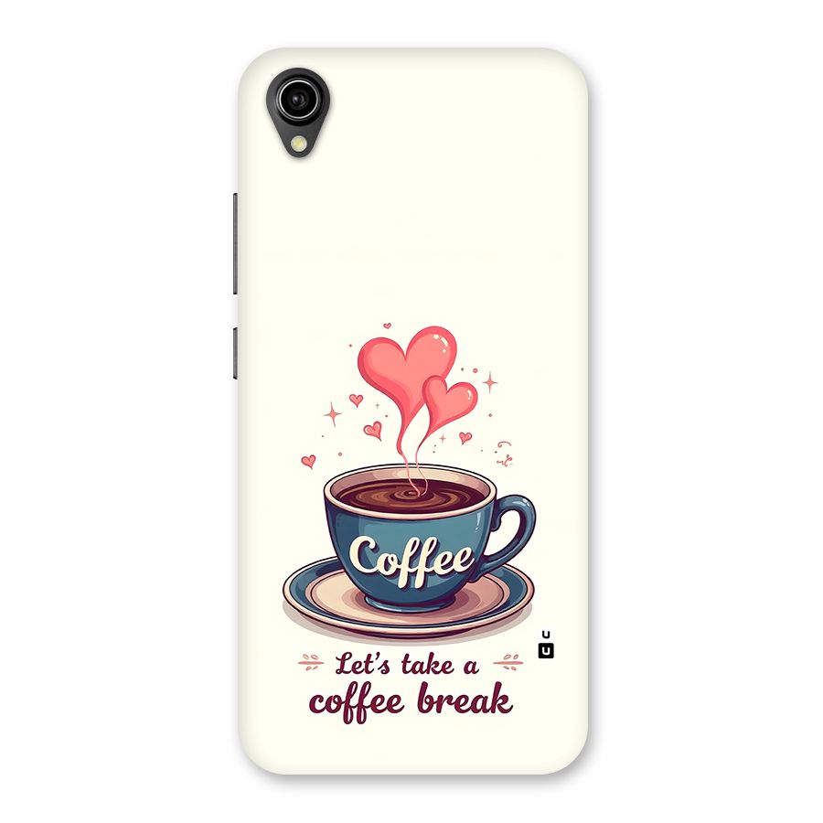 Love Coffee Break Back Case for Vivo Y90