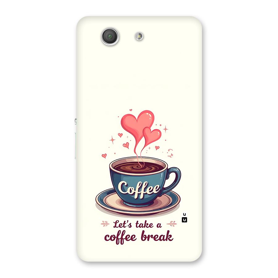 Love Coffee Break Back Case for Xperia Z3 Compact
