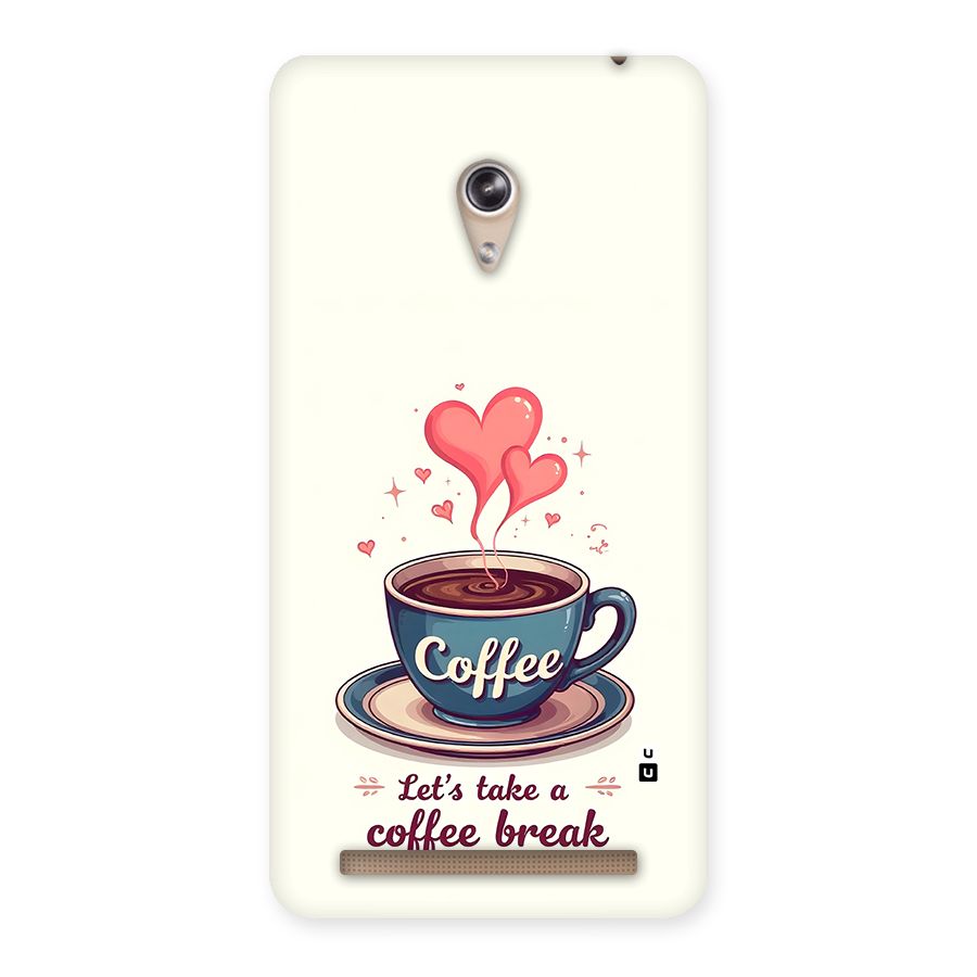Love Coffee Break Back Case for Zenfone 6
