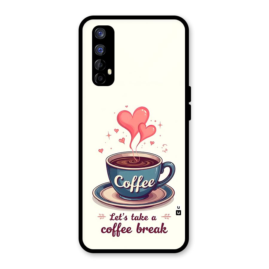 Love Coffee Break Glass Back Case for Realme Narzo 20 Pro