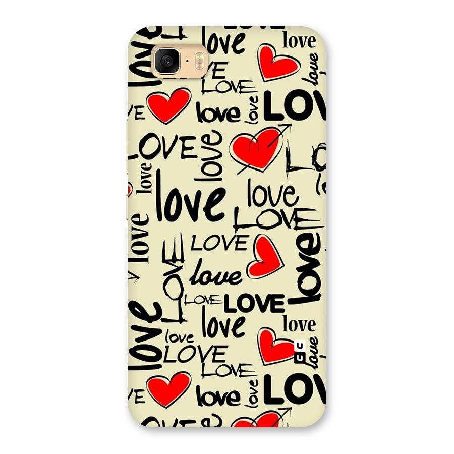 Love Hearts Pattern Back Case for Zenfone 3s Max
