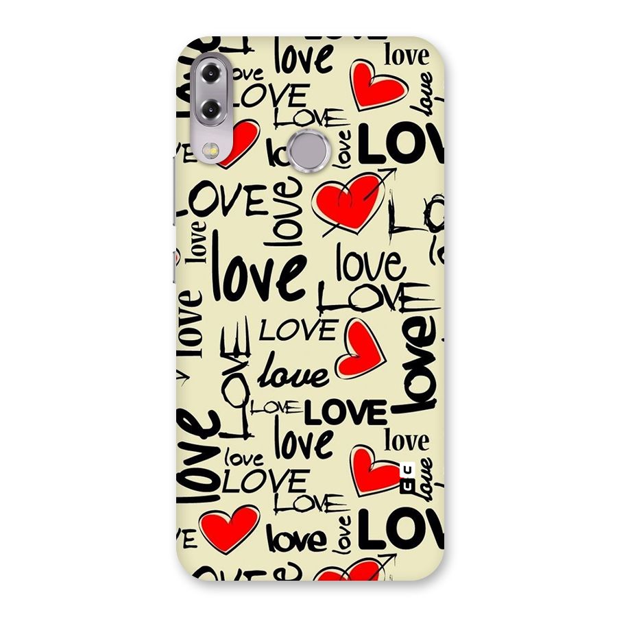 Love Hearts Pattern Back Case for Zenfone 5Z
