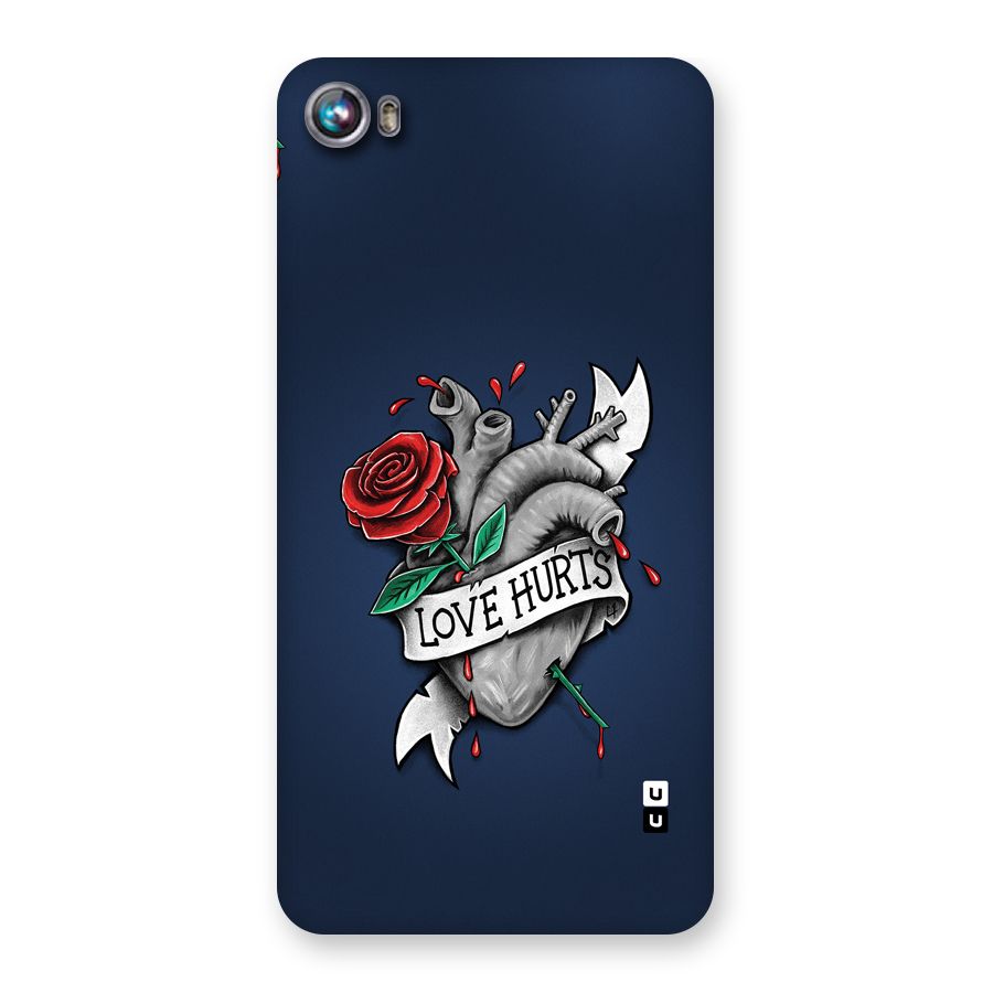 Love Hurts Back Case for Canvas Fire 4 (A107)