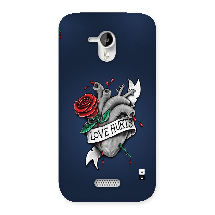 Love Hurts Back Case for Canvas HD A116