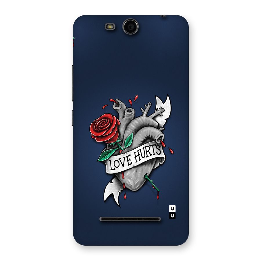Love Hurts Back Case for Canvas Juice 3 Q392