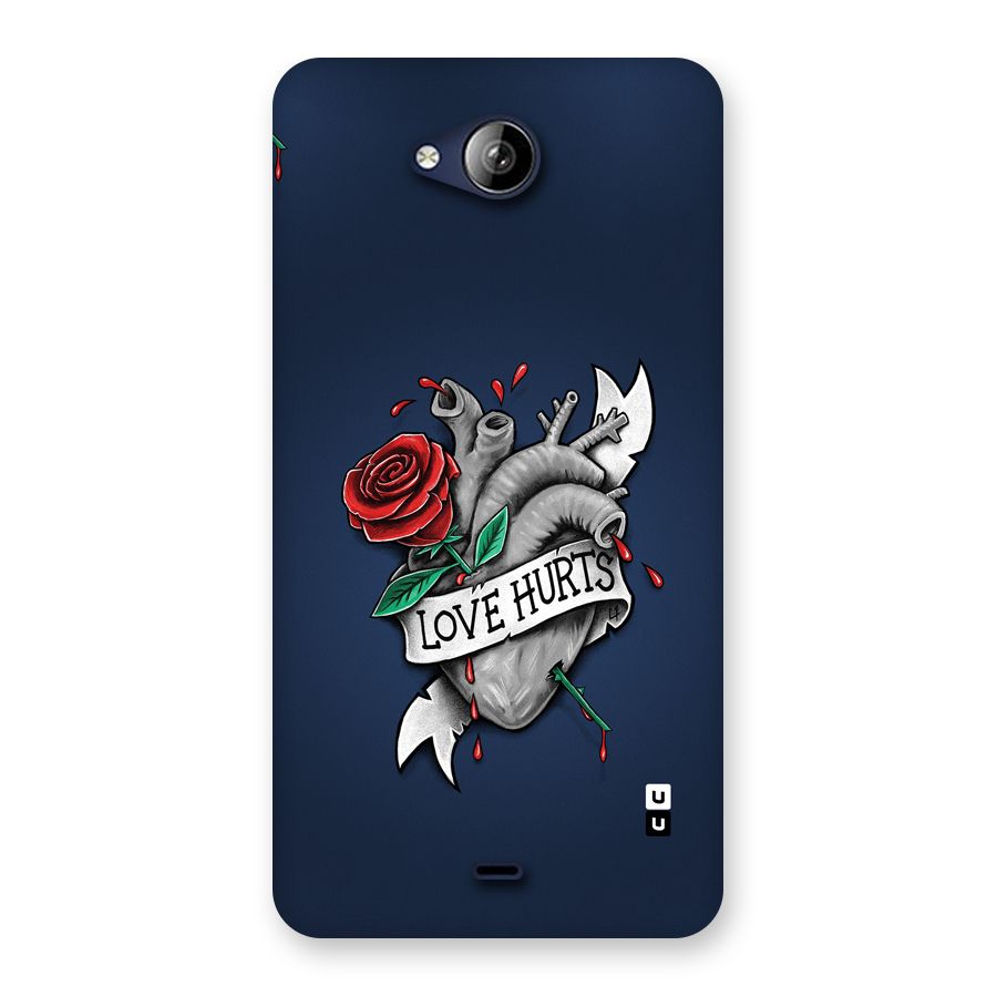 Love Hurts Back Case for Canvas Play Q355