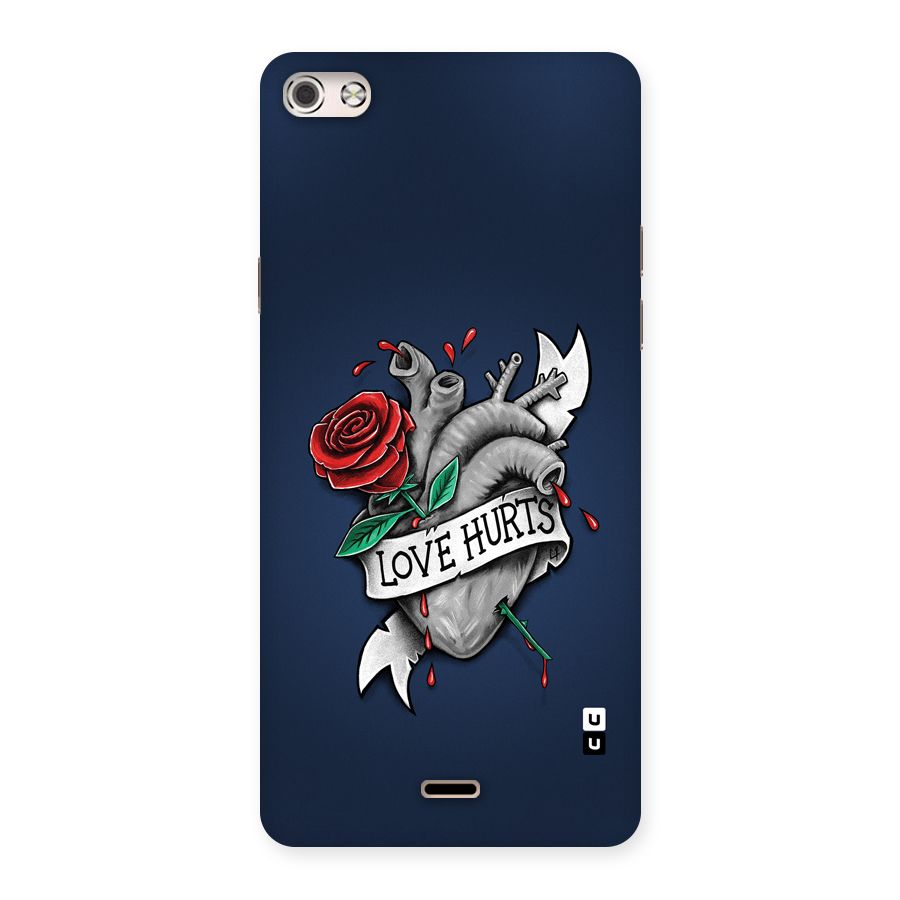 Love Hurts Back Case for Canvas Silver 5