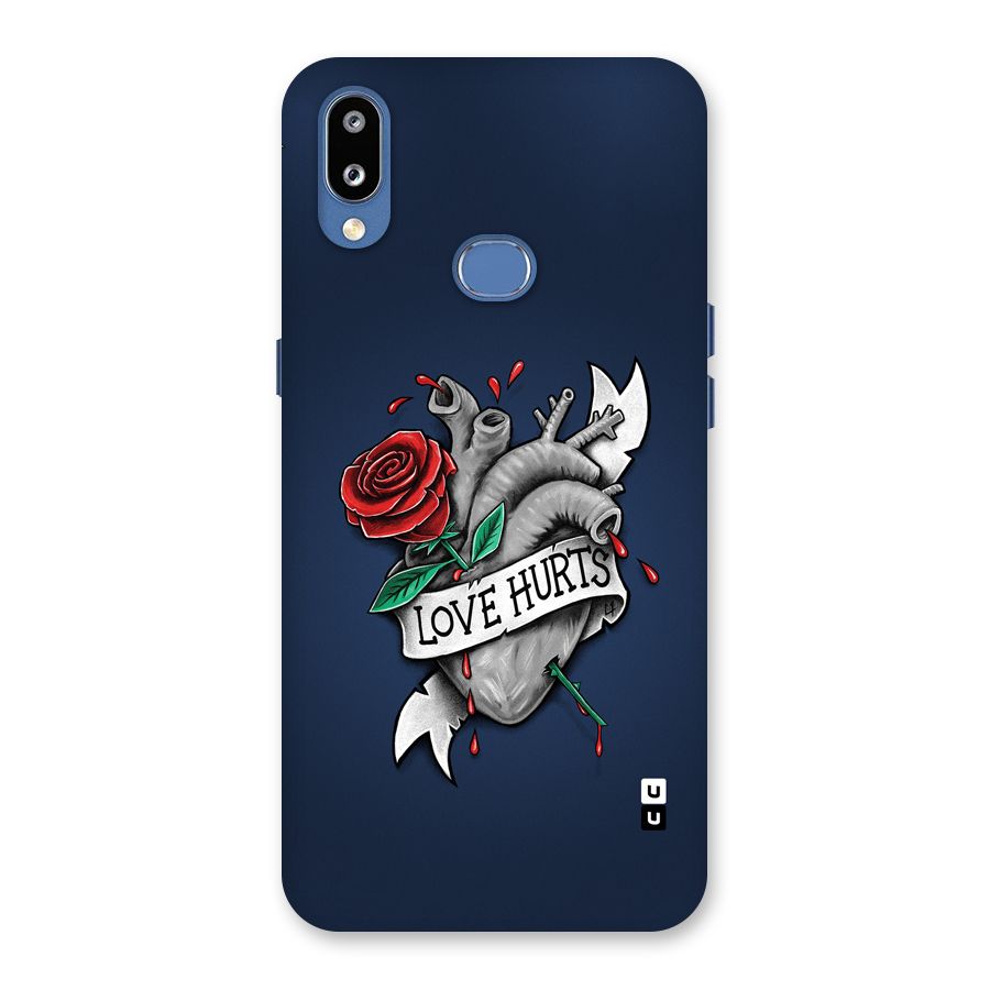 Love Hurts Back Case for Galaxy M01s