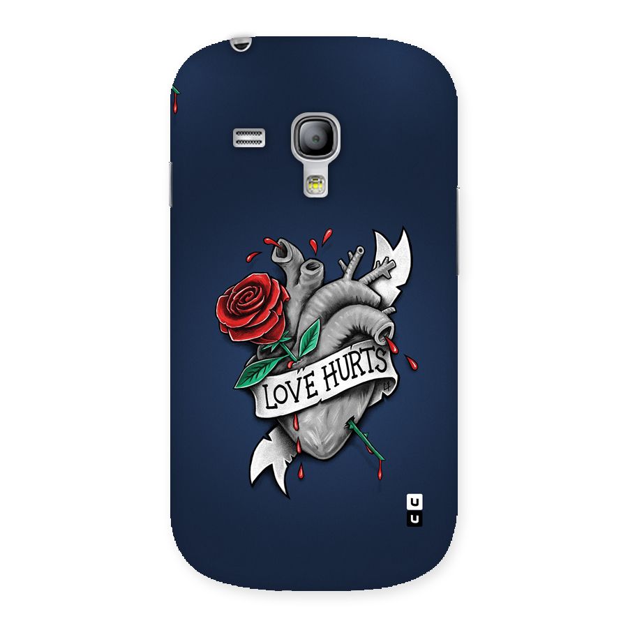 Love Hurts Back Case for Galaxy S3 Mini
