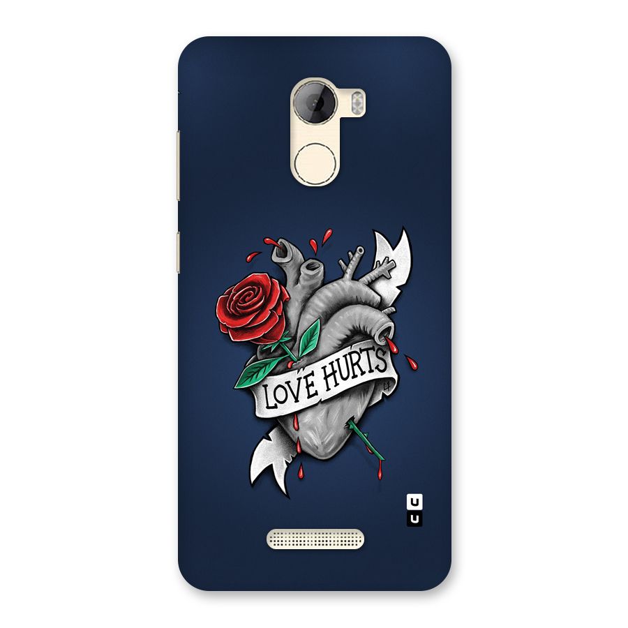Love Hurts Back Case for Gionee A1 LIte